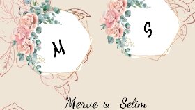 Güllerin size eşlik ettiğini bir davetiye 