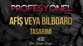 AFİŞ VEYA BİLBOARD TASARIMI