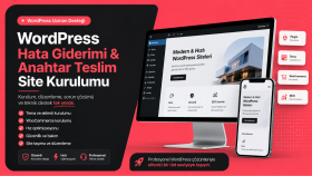 profesyonel wordpress kurulum, hata giderme işlerini yaparım