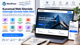 profesyonel WordPress kurumsal web sitesi geliştirebilirim