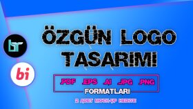 sizler için özgün copy paste olmayan logo tasarlayabilirim