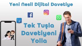 yeni nesil animasyonlu & sabit digital davetiye hazırlarım