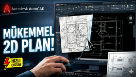 çizimlerinizi AutoCad ile profesyonelleştiriyorum