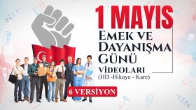1 MAYIS HD -HİKAYE - KARE VİDEOLARI (6 ADET)
