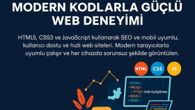 Modern Kodlarla Şık Tasarımlı Web Siteleri