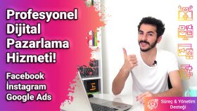 profesyonel olarak Meta ve Google reklamları yönetiyorum