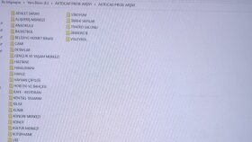 44 farklı proje dosyası 