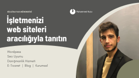 istediğiniz şekilde ve SEO dostu bir web sitesi yapabilirim