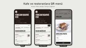 kafe ve restoranlara QR kodlu dijital menü hazırlarım