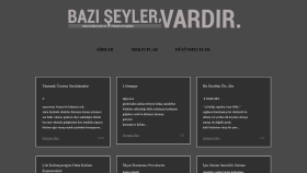 Bazı Şeyler Vardır