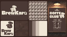BrewKara-Kafe Logo Tasarımı