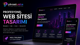markanız için modern ve mobil uyumlu web siteleri tasarlarım