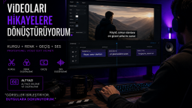 videolarınıza altyazı yapıyorum