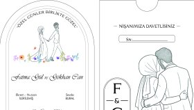 özel günlerinize özel davetiye tasarlarım
