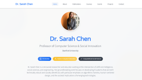 Profesyonel Portfolyo Web Site Şablonu