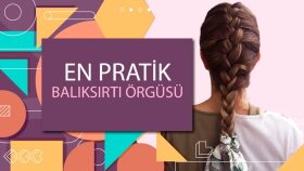 Youtube için Balıksırtı Örgü Videosu