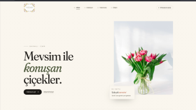 Bayraklı Çiçekçilik Web Sitesi