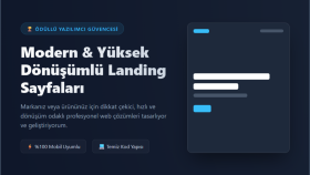 sizin için mobil uyumlu ve dikkat çekici sayfalar tasarlarım