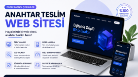 sizlere anahtar teslim web sitesi yaparım
