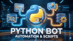 isteğinize özel gelişmiş Python botu, otomasyon yazarım