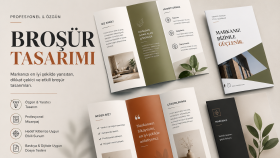 markanı öne çıkaran broşür ve katalog hazırlıyorum