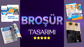 dergi, broşür, katalog, afiş ve menü tasarımı yapabilirim