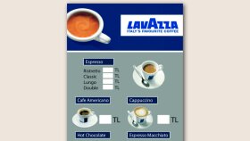 Lavazza Menü