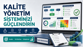 kalite yönetim sisteminizi analiz edip geliştiririm