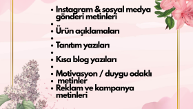  hedef kitleye hitap eden metinler yazarım