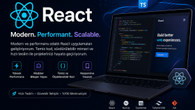 React ile web arayüz geliştirmelerinizi yapabilirim