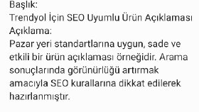 Kadın Günlük Elbise | SEO Uyumlu Ürün Açıklaması