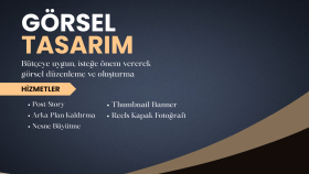 ilgili şekilde sosyal medya tasarımı yapıyorum