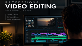 Videolarınıza Profesyonel Edit yaparım