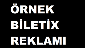 Örnek: Biletix Reklam Seslendiremsi