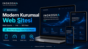 işletmeniz için modern kurumsal web sitesi geliştiririm