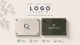 minimal logo yaparım