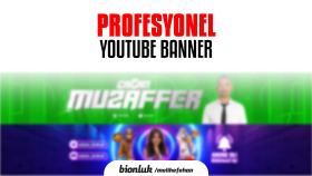 sizin için profesyonel youtube banner tasarlarım