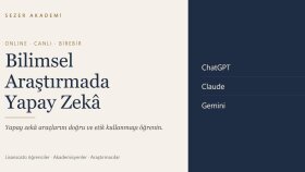 bilimsel araştırmada yapay zekâ kullanımı eğitimi veririm