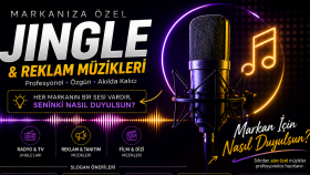 profesyonel reklam müziği ve jingle hazırlarım