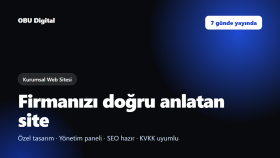 yönetim panelli özel web sitesi ve uygulama geliştiririm