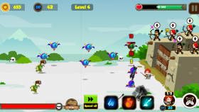 Castle Defender Hero Archer WebGL