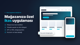 ikas mağazanız için özel uygulama geliştiririm