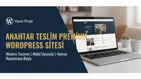 hızlı bir şekilde anahtar teslim websitenizi hazırlarım