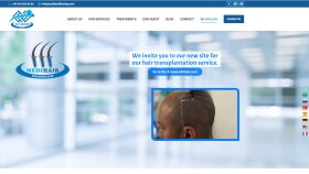 Medi Health ve Hair Web Site Tasarımı