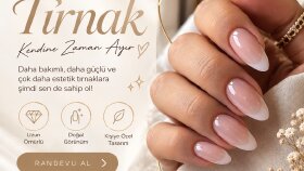 güzellik salonları için şık Instagram postları tasarlarım