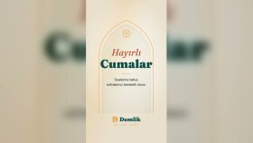 Hayırlı Cumalar Paylaşımı - Sade Animasyon (Basit Seviye)