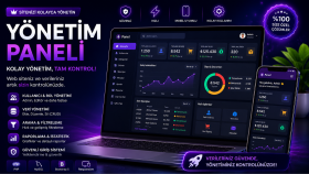 Web siteniz için kullanımı kolay yönetim paneli yaparım