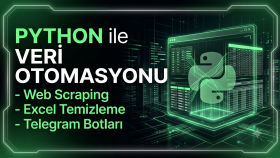 Python ile web scraping veri temizleme ve otomasyon yaparım