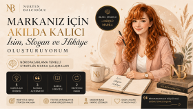 marka ismi, slogan ve marka hikâyesi oluşturuyorum