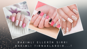 NAİL STUDİO İÇİN INSTAGRAM POST TASARIMI
